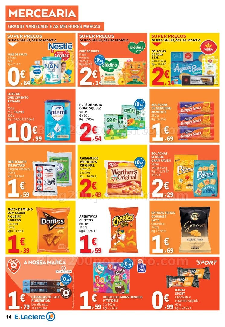 Antevisão Folheto E-LECLERC Promoções de 5 a 11 março